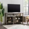 2 Door Farmhouse Highboy TV Stand For TVs Up To 65" Gray Wash - Saracina Home -Saracina Home GUEST 009af4d4 88c4 4ace 83cd e186a98a4b9b