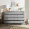 Lauren Classic Transitional 9 Drawer Dresser Storage - Saracina Home