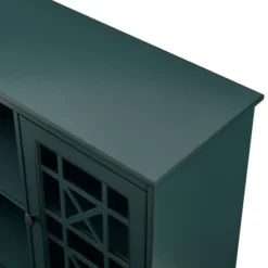 Bayland Transitional Double Fretwork Door Sideboard Antique Dark Teal - Saracina Home 11 Bayland Transitional Double Fretwork Door Sideboard Antique Dark Teal - Saracina Home -Saracina Home GUEST 032e0317 9cd6 49a7 932b 76c4d555ae64