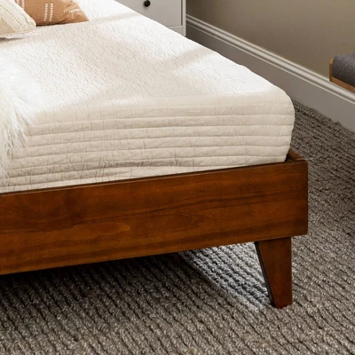 Alice Mid-Century Solid Wood Platform Bed - Saracina Home 7 Alice Mid-Century Solid Wood Platform Bed - Saracina Home - Image 5