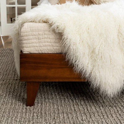 Alice Mid-Century Solid Wood Platform Bed - Saracina Home 5 Alice Mid-Century Solid Wood Platform Bed - Saracina Home - Image 3