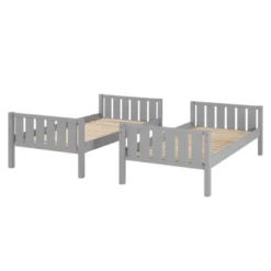 Twin Over Twin Wood Detachable Slat Bunk Bed - Saracina Home -Saracina Home GUEST 0cac90f1 0cd7 487b a5f9 61e3289a24d8