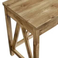 Taylen A Frame Transitional 1 Drawer Writing Desk - Saracina Home -Saracina Home GUEST 101376a5 7474 4846 9e06 ac984f30a17b