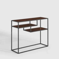 Modern 3 Tier Console Table - Saracina Home -Saracina Home GUEST 1695e543 9c71 465c b4a3 398be522515e
