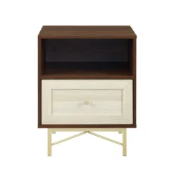 Jones Modern 1 Drawer Nightstand With Cubby - Saracina Home 13 Jones Modern 1 Drawer Nightstand With Cubby - Saracina Home -Saracina Home GUEST 1953cdc9 c49e 40f2 858e 89622268d814
