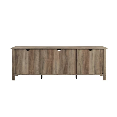Modern Transitional Wood TV Stand For TVs Up To 80" - Saracina Home 7 Modern Transitional Wood TV Stand For TVs Up To 80" - Saracina Home - Image 5