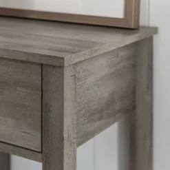 June Rustic Transitional Square Nightstand With Lower Shelf - Saracina Home -Saracina Home GUEST 25e0c3b3 4615 43ba 98e7 57c9f0793a8e