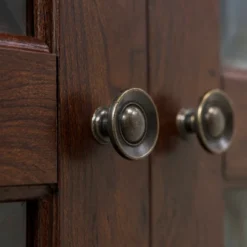 2 Door Wood Closed Storage Console TV Stand For TVs Up To 50" Brown - Saracina Home 8 2 Door Wood Closed Storage Console TV Stand For TVs Up To 50" Brown - Saracina Home -Saracina Home GUEST 2a135b44 1d28 413a a9f3 412f0e11a393