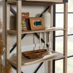 64" Sophie Industrial X Frame Bookshelf - Saracina Home 25 64" Sophie Industrial X Frame Bookshelf - Saracina Home -Saracina Home GUEST 2aa322e9 c616 44ea a3f6 c32dbb536f98