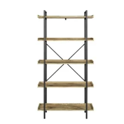 68" 5 Tray Shelf Urban Pipe X Back Bookshelf - Saracina Home 18 68" 5 Tray Shelf Urban Pipe X Back Bookshelf - Saracina Home -Saracina Home GUEST 2cbd23e1 fd4e 4f90 8501 19a0b1d03ecd