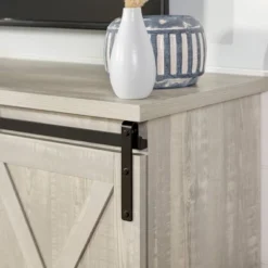 Modern Transitional Sliding Barndoor TV Stand For TVs Up To 65"- Saracina Home 27 Modern Transitional Sliding Barndoor TV Stand For TVs Up To 65"- Saracina Home -Saracina Home GUEST 2ed1e221 3435 4c95 a81e 6f1a77314c8f