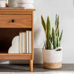 Stiva Classic Mid-Century Modern 1 Drawer Nightstand - Saracina Home -Saracina Home GUEST 30068fc4 1476 4fc8 b01a e30979a589c0