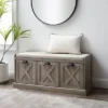 Farmhouse 40" 3 Drawer Storage Bench With Cushion - Saracina Home -Saracina Home GUEST 30dc7c74 0782 469a a89a 57a1189bd450