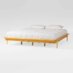 Boho Solid Wood King Platform Bed - Saracina Home -Saracina Home GUEST 32bfb5f5 4bdf 4a4f bfa3 63574c4c9a9d