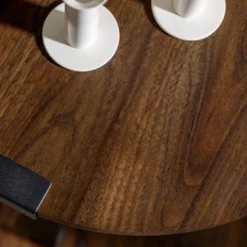 Set Of 2 Wrightson Urban Industrial Wrap Leg Round Side Tables Dark Walnut - Saracina Home 14 Set Of 2 Wrightson Urban Industrial Wrap Leg Round Side Tables Dark Walnut - Saracina Home -Saracina Home GUEST 38617539 64f1 461b a3fd 887f63054033