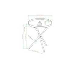 Modern Minimalist Intersecting Tripod Leg Side Table Black/Faux White Marble - Saracina Home 18 Modern Minimalist Intersecting Tripod Leg Side Table Black/Faux White Marble - Saracina Home -Saracina Home GUEST 3908de1a 68fe 4a8a b065 337b633a8d8b