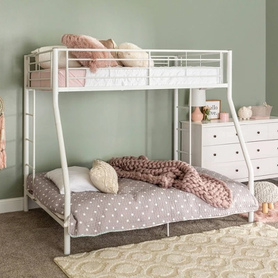 Twin Over Full Analise Metal Bunk Bed - Saracina Home 6 Twin Over Full Analise Metal Bunk Bed - Saracina Home - Image 5