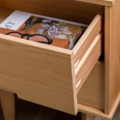 Mid-Century Modern Wood Nightstand - Saracina Home 32 Mid-Century Modern Wood Nightstand - Saracina Home -Saracina Home GUEST 3ea28490 7685 4c60 a1be 889c69b2af02