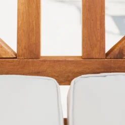 Acacia Wood X-Back Love Seat With Cushions Brown - Saracina Home 10 Acacia Wood X-Back Love Seat With Cushions Brown - Saracina Home -Saracina Home GUEST 4011e201 dc2b 4024 b82d eb79d7cfd72d