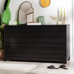 Ilya Solid Wood Modern Panel Front 6 Drawer Dresser - Saracina Home 24 Ilya Solid Wood Modern Panel Front 6 Drawer Dresser - Saracina Home -Saracina Home GUEST 4253131c c54b 4d02 a982 7437557ea53a