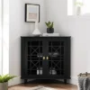 2 Door Corner Accent Cabinet With Fretwork Doors - Saracina Home -Saracina Home GUEST 4d368381 2d1a 4fd1 abbf 954cdb9da00c