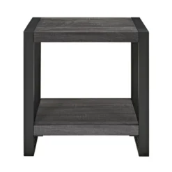 24" Loop Leg Urban Industrial Side Table Charcoal - Saracina Home 10 24" Loop Leg Urban Industrial Side Table Charcoal - Saracina Home -Saracina Home GUEST 4f460ba3 bba0 4619 becc 78893dca28a5