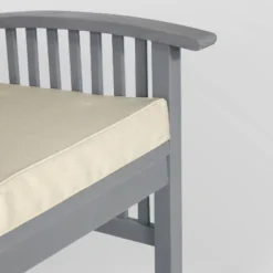 Ravenscroft Modern Boho Acacia Wood Slatted Outdoor Loveseat With Cushion - Saracina Home 22 Ravenscroft Modern Boho Acacia Wood Slatted Outdoor Loveseat With Cushion - Saracina Home -Saracina Home GUEST 52aa005c 6a54 4115 bce1 42a537cb103c