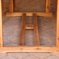 7pc Acacia Wood Patio Dining Set With Cushions - Saracina Home -Saracina Home GUEST 52c811ae 9d20 45a0 bcd1 03466f9c6690