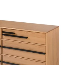 Modern 6 Drawer Double Dresser With Long Handles - Saracina Home -Saracina Home GUEST 5b1da9b1 63c9 4083 a9ab e81a2d4ecbbb