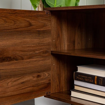 2 Door Mid-Century Modern Wood Storage TV Stand For TVs Up To 80" - Saracina Home 10 2 Door Mid-Century Modern Wood Storage TV Stand For TVs Up To 80" - Saracina Home - Image 8