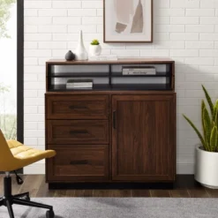 Modern Transitional Flip Down Secretary Desk - Saracina Home -Saracina Home GUEST 64a5d541 a4cf 43c3 b7ec 39b7741c1015