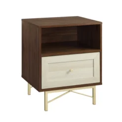 Jones Modern 1 Drawer Nightstand With Cubby - Saracina Home 12 Jones Modern 1 Drawer Nightstand With Cubby - Saracina Home -Saracina Home GUEST 6f13f88c 3cac 44e6 b504 5bb8686cdfd3