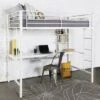 Twin Analise Metal Loft Bed With Wood Desk - Saracina Home 2 Twin Analise Metal Loft Bed With Wood Desk - Saracina Home -Saracina Home GUEST 71404aeb a869 48ed a133 e7a8fefa9bbb
