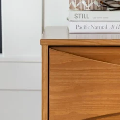 Mid-Century Modern Contoured 6 Drawer Dresser - Saracina Home -Saracina Home GUEST 71c9be2a 09cc 41cf 9386 e450829688c2