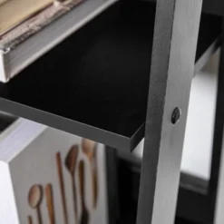 55" Thatcher Transitional Wood 4 Shelf Ladder Bookshelf - Saracina Home -Saracina Home GUEST 721380b9 3796 471d bed7 424c40a8261c