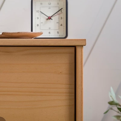 Mid-Century Modern Wood Nightstand - Saracina Home 12 Mid-Century Modern Wood Nightstand - Saracina Home - Image 10