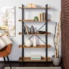 68" 5 Tray Shelf Urban Pipe X Back Bookshelf - Saracina Home -Saracina Home GUEST 7ad9f6be 6ef0 46de 8004 93e79c8b8790