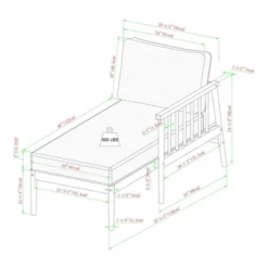 Saracina Home 4pc Modern Boho Eucalyptus Spindle Outdoor Sectional Set 17 Saracina Home 4pc Modern Boho Eucalyptus Spindle Outdoor Sectional Set -Saracina Home GUEST 7cb4746b ff48 4e8b a789 30747e99823b