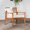 Saracina Home Mid-Century Modern Slatted Outdoor Acacia Arm Chair -Saracina Home GUEST 7fd96680 b1ad 4f67 acf4 dd61f81a1ca2