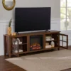 Tasi Transitional Farmhouse Glass Window Pane Door With Electric Fireplace TV Stand For TVs Up To 80" - Saracina Home 1 Tasi Transitional Farmhouse Glass Window Pane Door With Electric Fireplace TV Stand For TVs Up To 80" - Saracina Home -Saracina Home GUEST 833db770 bdeb 4154 8a3a 54592ad0ac91