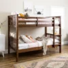 Twin Over Twin Transitional Cottage Solid Pine Bunk Bed Walnut - Saracina Home 1 Twin Over Twin Transitional Cottage Solid Pine Bunk Bed Walnut - Saracina Home -Saracina Home GUEST 87f65405 a4c7 4e71 9af9 9b49f637e83a