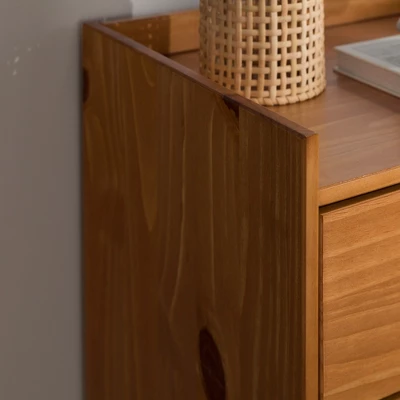 Mid-Century Modern Solid Wood 5 Drawer Chest Of Drawers - Saracina Home 13 Mid-Century Modern Solid Wood 5 Drawer Chest Of Drawers - Saracina Home - Image 11