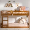 Twin Over Twin Indy Contemporary Solid Wood Bunk Bed - Saracina Home 1 Twin Over Twin Indy Contemporary Solid Wood Bunk Bed - Saracina Home -Saracina Home GUEST 8cd83fb1 a356 46f8 8c41 d4407246db7a