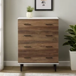 Higgins Modern Vertical 4 Drawer Dresser - Saracina Home -Saracina Home GUEST 8f17eadd eda0 4c64 9866 90be4567a918