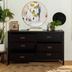 Classic Horizontal Bedroom 6 Drawer Dresser - Saracina Home -Saracina Home GUEST 9080a8f1 98d5 4685 ba09 43aa2fae9293
