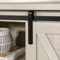 Modern Transitional Sliding Barndoor TV Stand For TVs Up To 65"- Saracina Home 26 Modern Transitional Sliding Barndoor TV Stand For TVs Up To 65"- Saracina Home -Saracina Home GUEST 964d1916 022a 4e1e 9775 20ffa11829ba