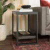 24" Loop Leg Urban Industrial Side Table Charcoal - Saracina Home 2 24" Loop Leg Urban Industrial Side Table Charcoal - Saracina Home -Saracina Home GUEST 9dc0707c 2f7e 4af0 b998 93db43ce3802