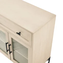 4 Door Reeded Glass Storage Sideboard - Saracina Home -Saracina Home GUEST 9ee34ddf 05d3 403e 8dd3 71fd14d9fa58