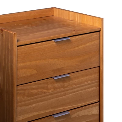 Mid-Century Modern Solid Wood 5 Drawer Chest Of Drawers - Saracina Home 16 Mid-Century Modern Solid Wood 5 Drawer Chest Of Drawers - Saracina Home - Image 14