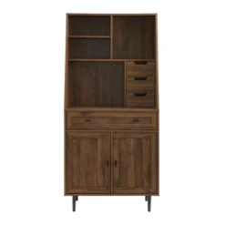 64" Storage Desk & Hutch With Keyboard Drawer - Saracina Home 15 64" Storage Desk & Hutch With Keyboard Drawer - Saracina Home -Saracina Home GUEST 9f926d2c 8312 40f3 97ce d4264ba7feef